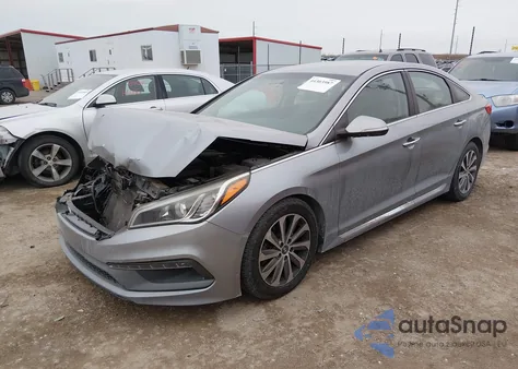2015 Hyundai Sonata Sport из США, поврежденный, VIN 5NPE34AF5FH080401